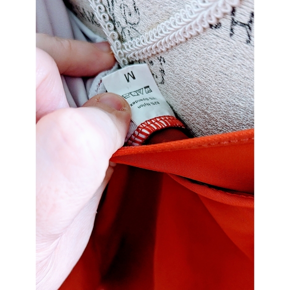 Rosewe Rust Orange High Waisted Bikini Set - Picture 5 of 6